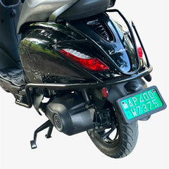 Bajaj Chetak EV black Motta pipe crash guard for 3201/3202/2903/2443 premium