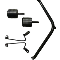 17 Gauge Ola Motta Pipe (Bahubali) Crash Guard With Sliders and foldable footrest both sides for Ola S1 Air/S1 Pro Gen2/Gen3/S1 X/X+