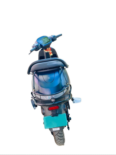 17 Gauge Ola Motta Pipe (Bahubali) Crash Guard With Sliders and foldable footrest both sides for Ola S1 Air/S1 Pro Gen2/Gen3/S1 X/X+