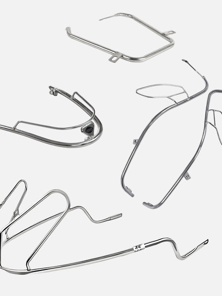 Bajaj Chetak EV Stainless Steel Safety crash Guard for 3501/3502/3503/3001