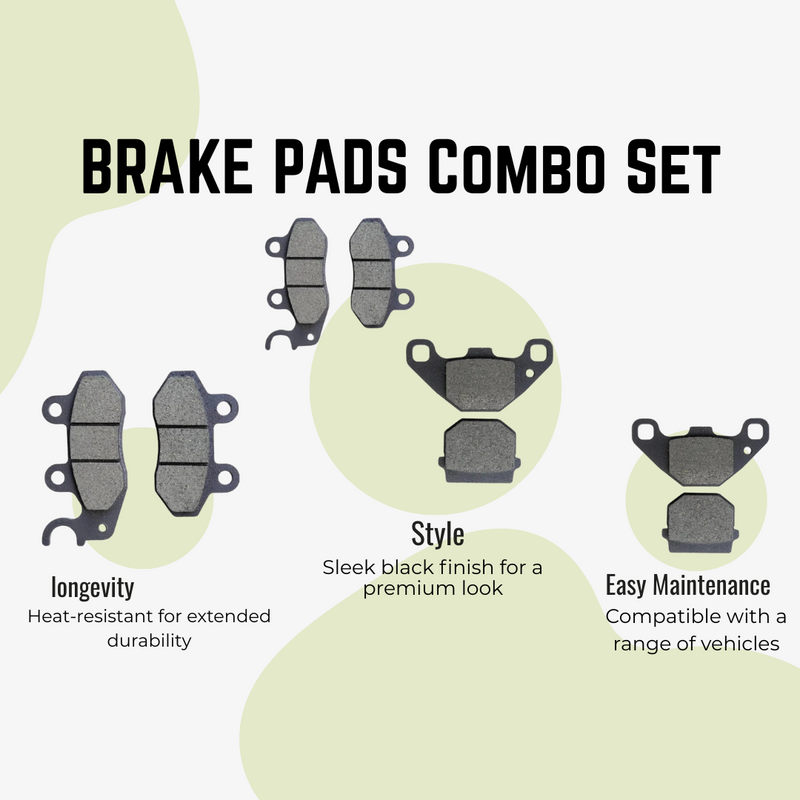 BRAKE PADS Combo Set (FRONT & REAR) OLA S1/S1 PRO/Gen2/Gen 3