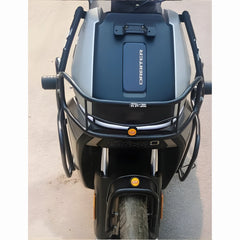 TVS Orbiter Black Motta Pipe Crash Guard With Sliders