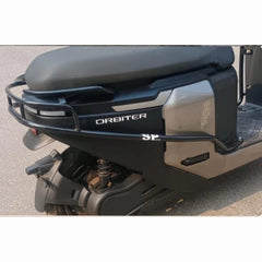 TVS Orbiter Black Motta Pipe Crash Guard With Sliders