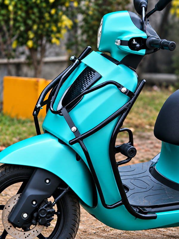Bajaj Chetak C2501 Black Motta Pipe Crash Guard