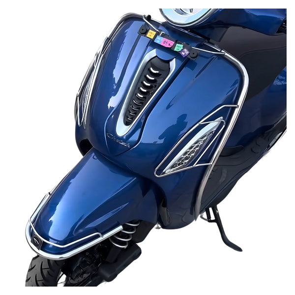 Bajaj Chetak EV Stainless Steel Safety crash Guard for 3501/3502/3503/3001