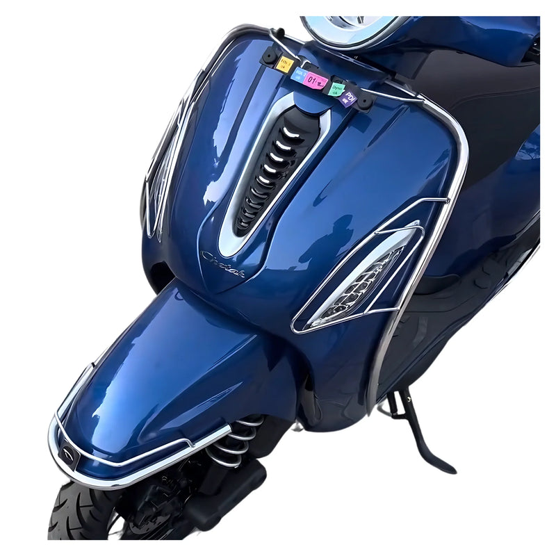 Bajaj Chetak EV Stainless Steel Safety crash Guard for 3501/3502/3503/3001