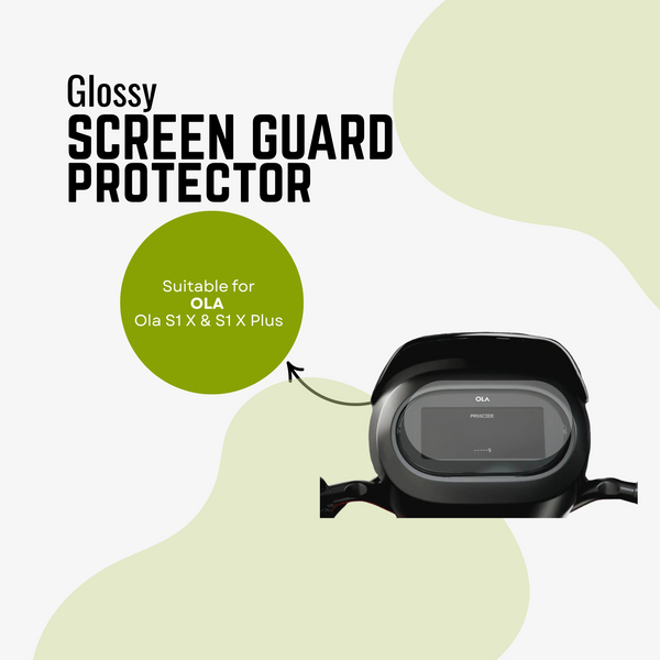 Screen Guard Protector For Ola S1 X/X+ and  S1 X/X+Gen3