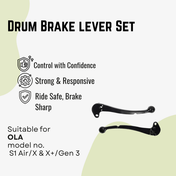 Ola Drum Brake lever Set for ola S1 Air/X/X+(Left+Right)