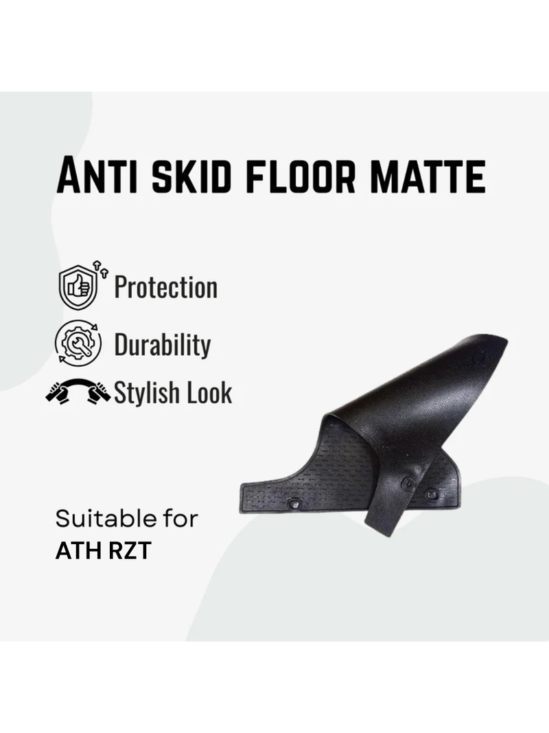 ATH RTZ Anti skid PVC Black floor matte
