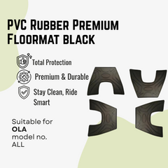Ola PVC Rubber Premium Floormat black for Ola S1 Air/S1 Pro Gen2/Gen3/S1 X/X+