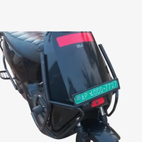 17 Gauge Ola Motta Pipe (Bahubali) Crash Guard With Sliders and fixed footrest both sides for Ola S1 Air/S1 Pro Gen2/Gen3/S1 X/X+