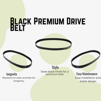 Black Premium Drive Belt For Ola S1 Pro Gen2(JKF Evolve)