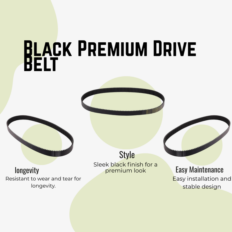 Black Premium Drive Belt For Ola S1 Pro Gen2(JKF Evolve)