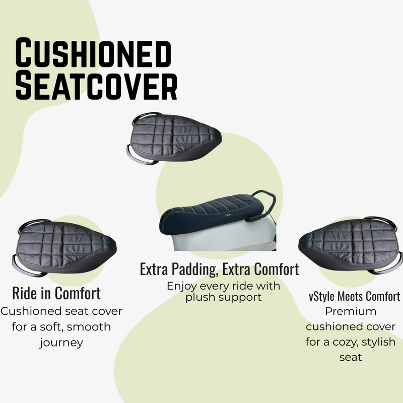 Ola Cushioned Seat cover compatible for S1 pro Gen3 and S1 X/X+ Gen3