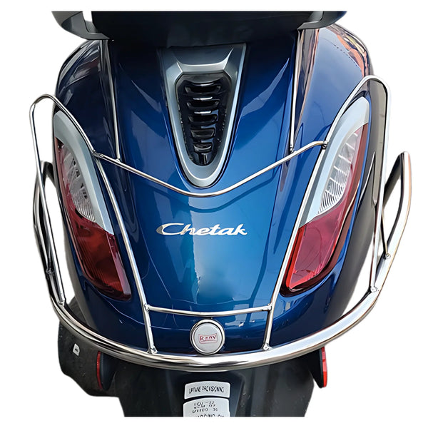 Bajaj Chetak EV Stainless Steel Safety crash Guard for 3501/3502/3503/3001