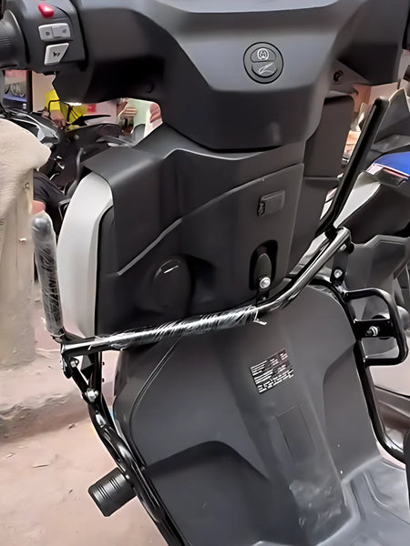 Black motta pipe crash guard with sliders for vida V1/V1 Pro/V1 plus/V2/V2 Pro/V2 plus