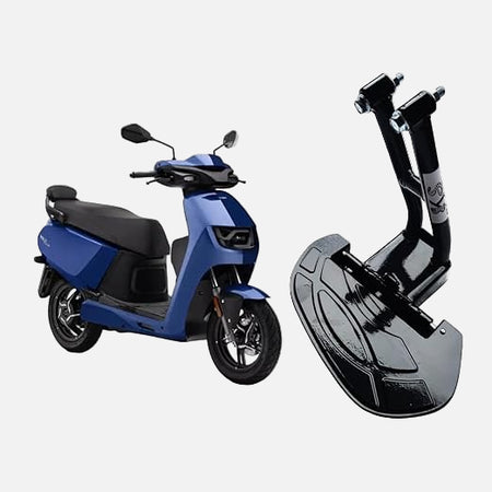 Heavy duty Black Premium Left lady footrest for vida VX2/VX2 Plus