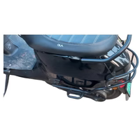 17 Gauge Ola Motta Pipe (Bahubali) Crash Guard With Sliders and fixed footrest both sides for Ola S1 Air/S1 Pro Gen2/Gen3/S1 X/X+