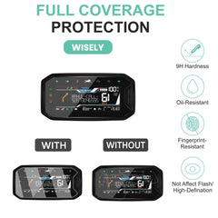 TVS Orbiter 2025 Screen Protector 9H Tempered Glass Meter Guard