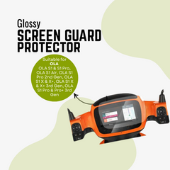 Glossy Screen Guard Protector For Ola S1/S1Air/S1 Pro Gen1/Gen2/Gen3