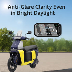 TVS Orbiter 2025 Screen Protector 9H Tempered Glass Meter Guard