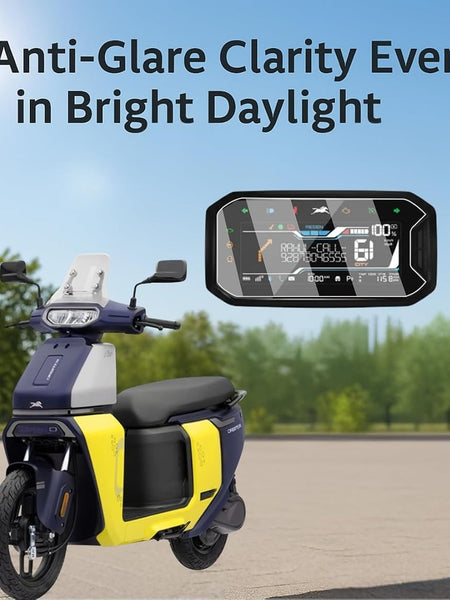 TVS Orbiter 2025 Screen Protector 9H Tempered Glass Meter Guard