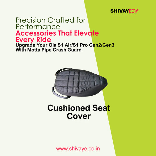 All In One Combo Kit Accessories With Motta pipe Crash Guard with bothsided foldable footrest For Ola S1 Air/S1 pro Gen2/Gen3