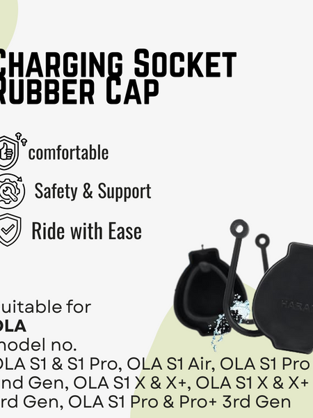 Ola Charging Socket Rubber Cap