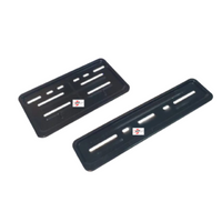 Ola No. Plate Frame Set Plastic