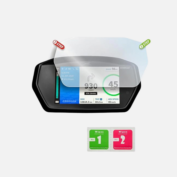 Glossy screen guard protector for tvs I qube