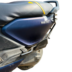 Ather Rizta black motta pipe crash guard with sliders