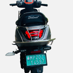 Premium Stainless steel silver crash guard for Vida VX2/VX2 Plus