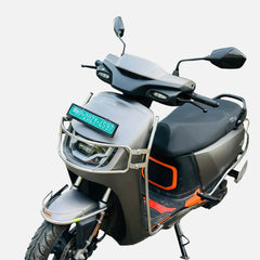 Premium Stainless steel silver crash guard for Vida VX2/VX2 Plus