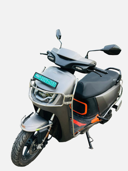 Premium Stainless steel silver crash guard for Vida VX2/VX2 Plus