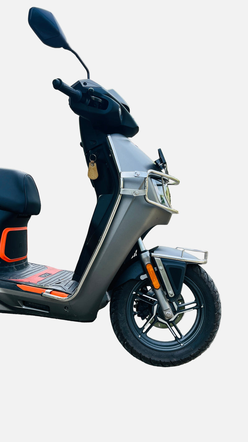 Premium Stainless steel silver crash guard for Vida VX2/VX2 Plus