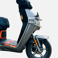 Premium Stainless steel silver crash guard for Vida VX2/VX2 Plus