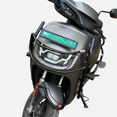 Black Motta pipe crash guard with sliders for Vida VX2/VX2 Plus