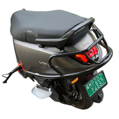 Black Motta pipe crash guard with sliders for Vida VX2/VX2 Plus