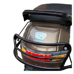 TVS I Qube Black Motta Pipe Crash Guard