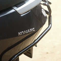 ATH KNRC Heavy Duty Black Motta Pipe Crash Guard with Sliders