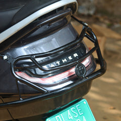 ATH KNRC Heavy Duty Black Motta Pipe Crash Guard with Sliders
