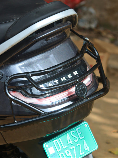 ATH KNRC Heavy Duty Black Motta Pipe Crash Guard with Sliders