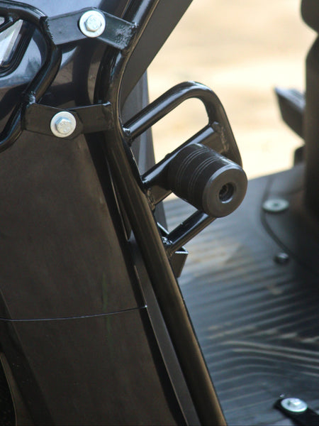 ATH KNRC Heavy Duty Black Motta Pipe Crash Guard with Sliders