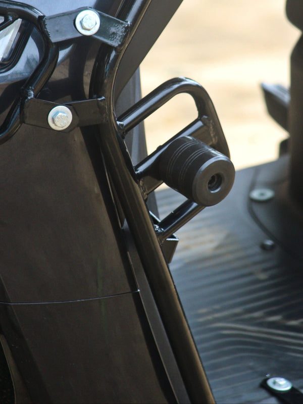 ATH KNRC Heavy Duty Black Motta Pipe Crash Guard with Sliders
