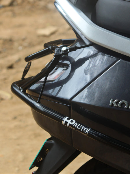 ATH KNRC Heavy Duty Black Motta Pipe Crash Guard with Sliders