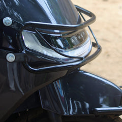 ATH KNRC Heavy Duty Black Motta Pipe Crash Guard with Sliders