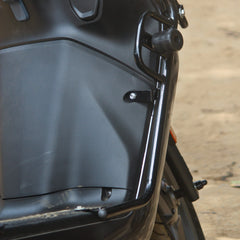 ATH KNRC Heavy Duty Black Motta Pipe Crash Guard with Sliders