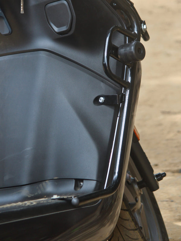 ATH KNRC Heavy Duty Black Motta Pipe Crash Guard with Sliders