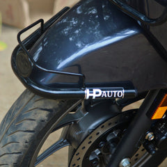 ATH KNRC Heavy Duty Black Motta Pipe Crash Guard with Sliders