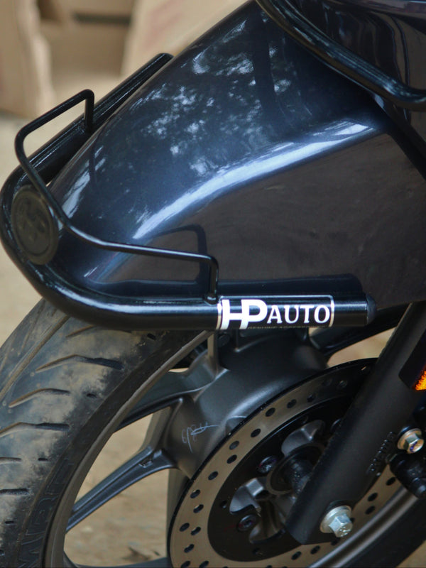 ATH KNRC Heavy Duty Black Motta Pipe Crash Guard with Sliders